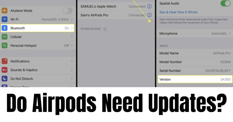 Do Airpods Need Updates?