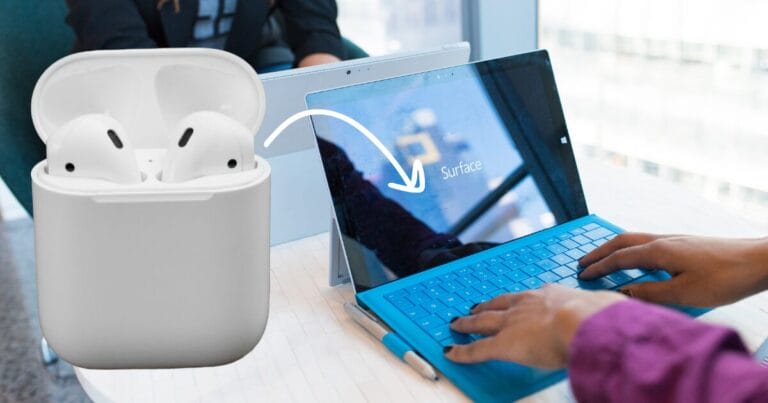How To Connect Airpods To Microsoft Surface?